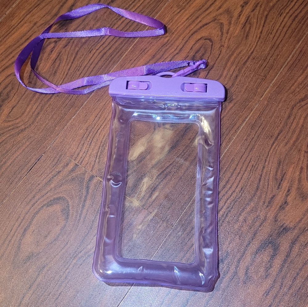 Waterproof Purple Phone Pouch